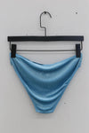 BASERANGE Flared Shorts UNBE Collection France Portugal BAS-UNBE-VE-WI23-LAN Azure UNBE-BL